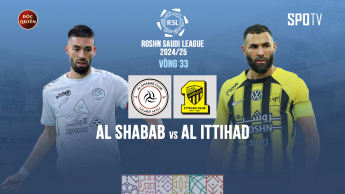 Al Shabab vs Al Ittihad - Saudi Pro League - Vòng 33